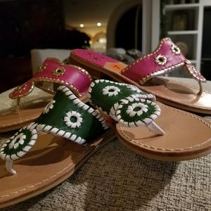 NEW JACK ROGERS SANDALS  $45 a pair